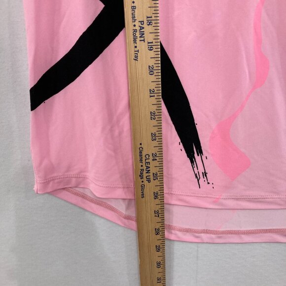 Jamie Sadock XL Colorful Abstract Artsy Sleeveless Quarter Zip Top Active Golf - Picture 4 of 8